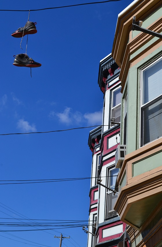 Shoes on a Wire