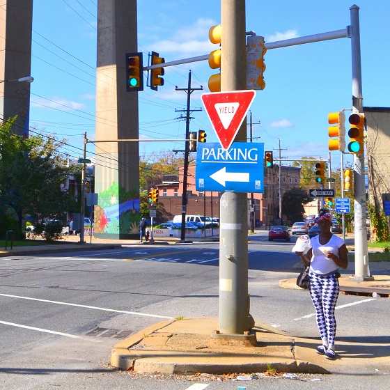 Under the Highway Overpass