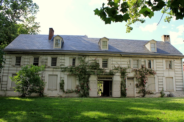 Wyck House in Germantown, Philadelphia, PA, USA