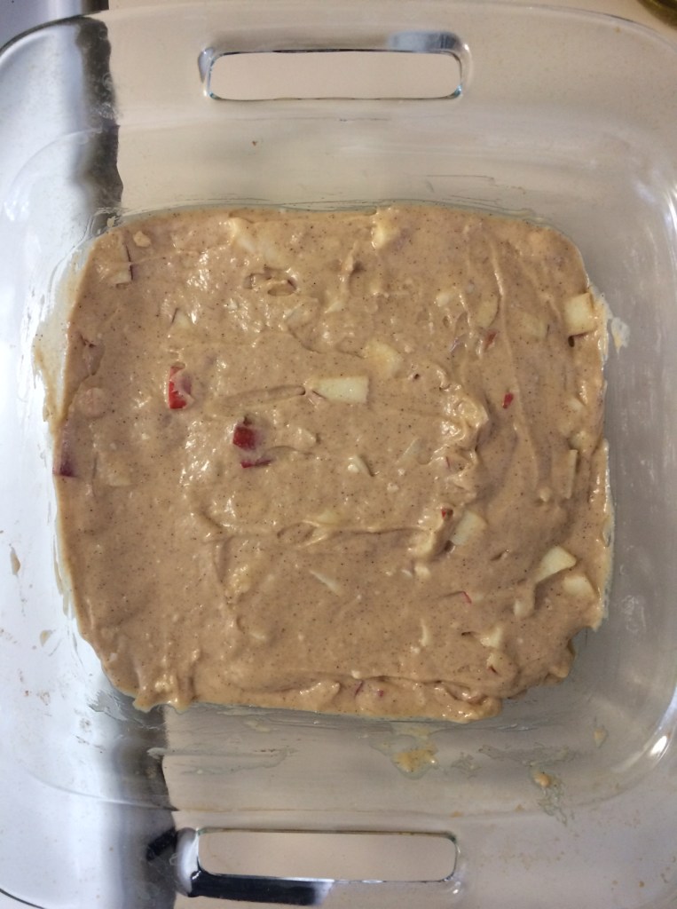 Pour into baking dish.